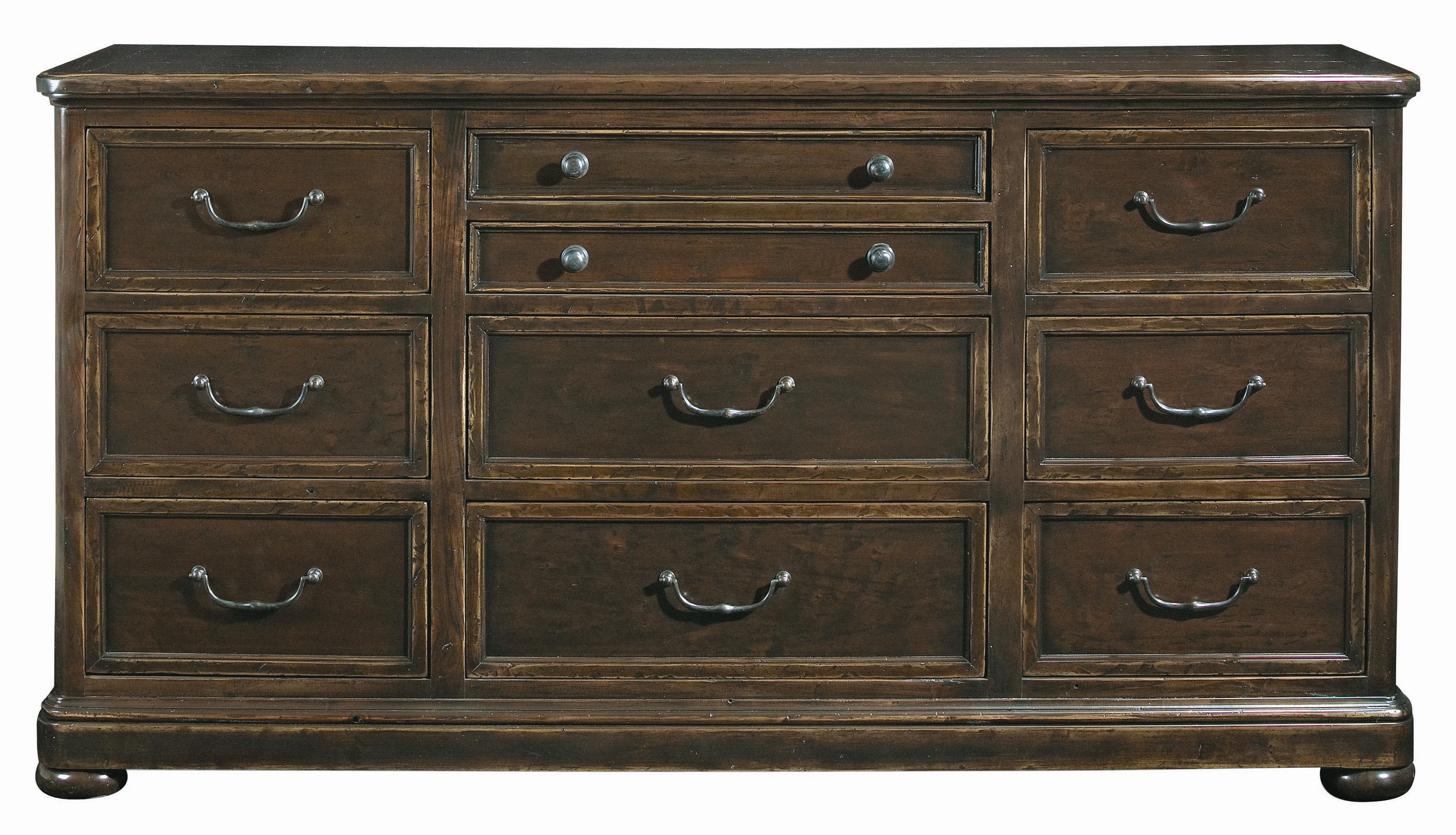Bernhardt Vintage Patina Mahogany Triple Dresser Jacksonville